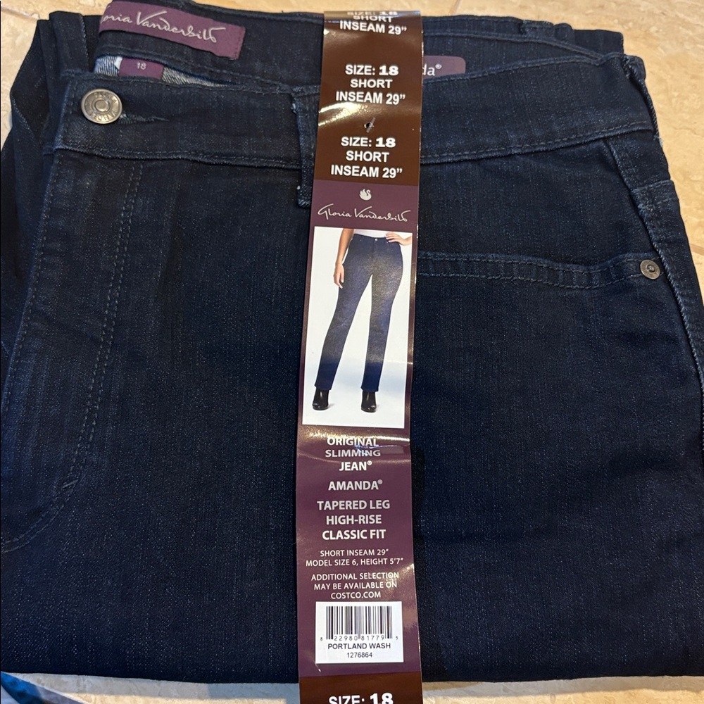 Gloria Vanderbilt Classic Jeans